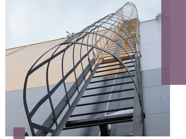 Изготовление и монтаж пожарных лестниц в Златоусте профессионально