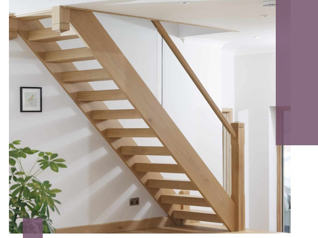 Изготовление деревянных лестниц под ключ в Златоусте для дома