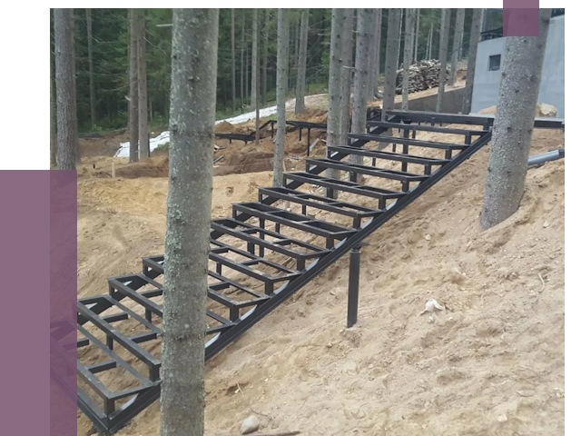 Монтаж металлических лестниц в Златоусте от 13661 руб. 