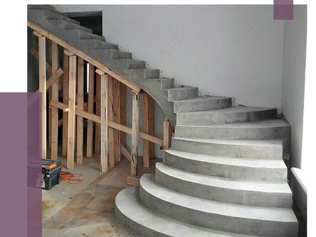 Изготовление бетонных лестниц под ключ в Златоусте от 20105 руб. | ПРОЛЁТ-Злт