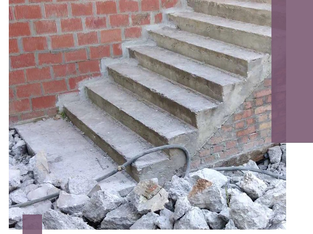 Демонтаж бетонных лестниц в Златоусте: быстро и безопасно