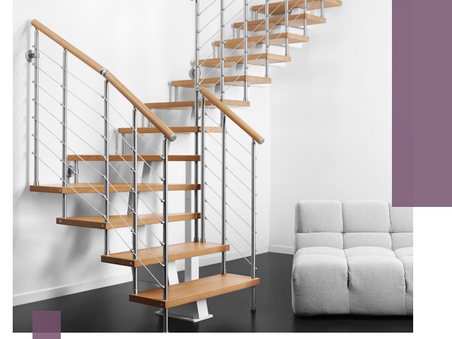 Модульные лестницы под ключ в Златоусте — монтаж и изготовление
