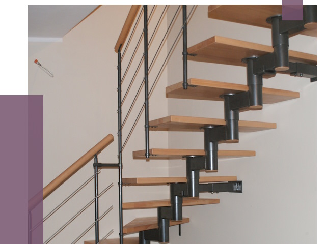 Изготовление модульных лестниц в Златоусте от 11599 руб. 