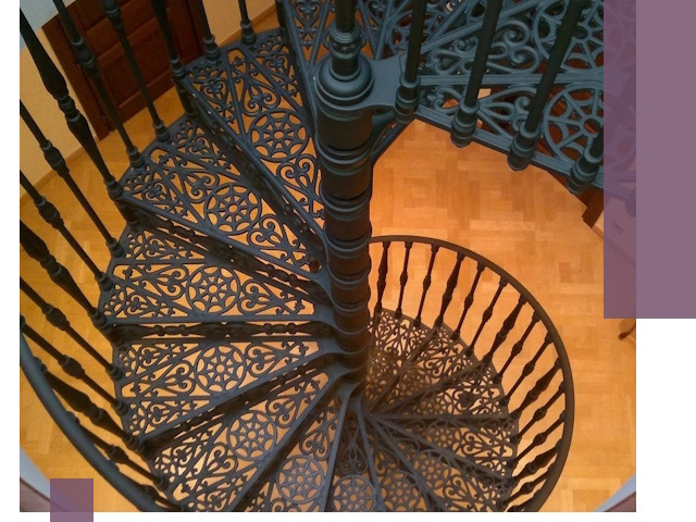 Винтовые лестницы под ключ в Златоусте: производство и монтаж