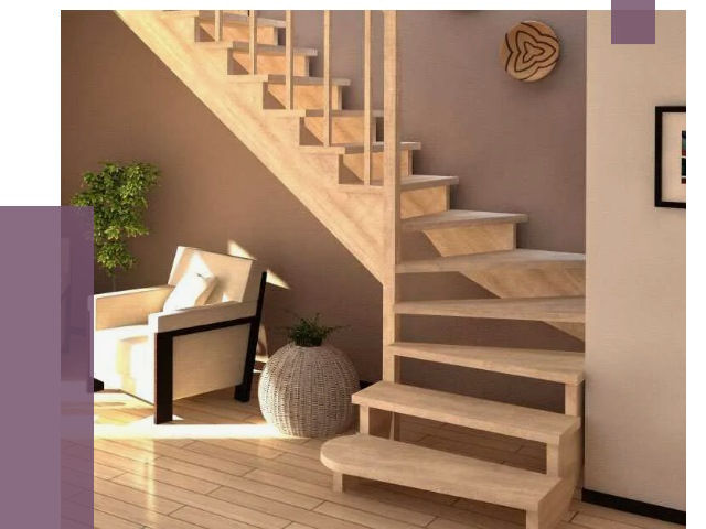 Изготовление Г-образных лестниц в Златоусте от 19074 руб. 