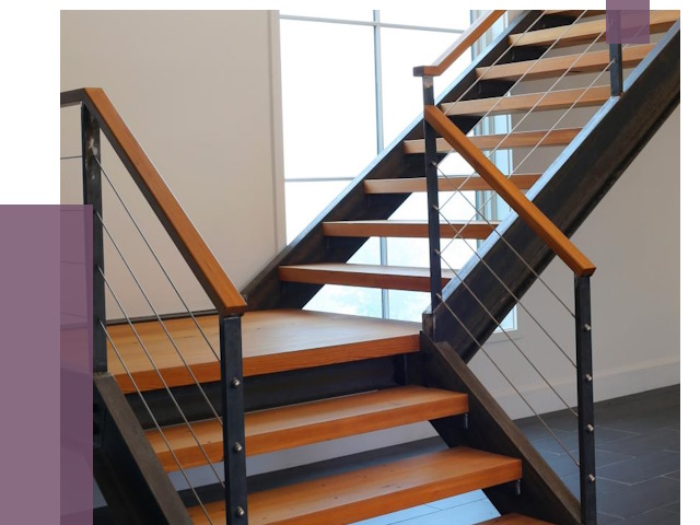 Изготовление лестниц на металлокаркасе в Златоусте от 19074 руб. | ПРОЛЁТ-Злт