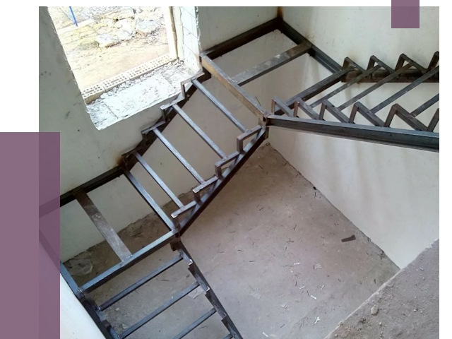 Монтаж лестниц на металлокаркасе в Златоусте от 12888 руб. — ПРОЛЁТ-Злт