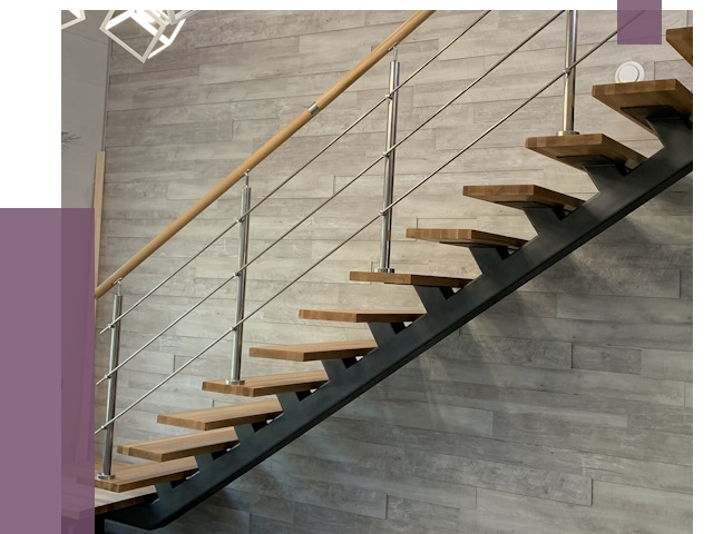 Изготовление лестниц на монокосоуре в Златоусте от 76810 руб. 