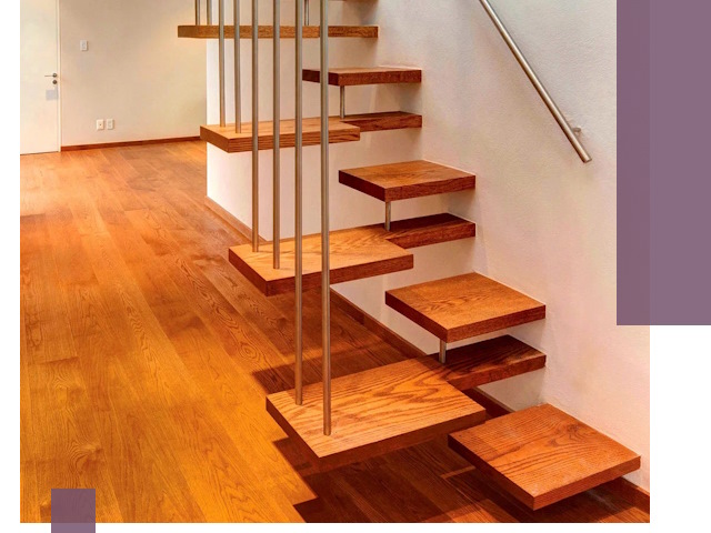 Лестницы «гусиный шаг» на заказ в Златоусте для узких пространств