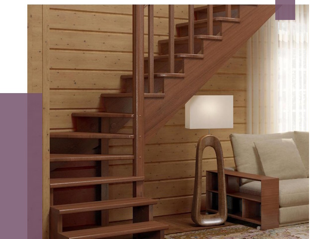 Лестницы эконом класса в Златоусте от 18403 руб. бюджетные решения