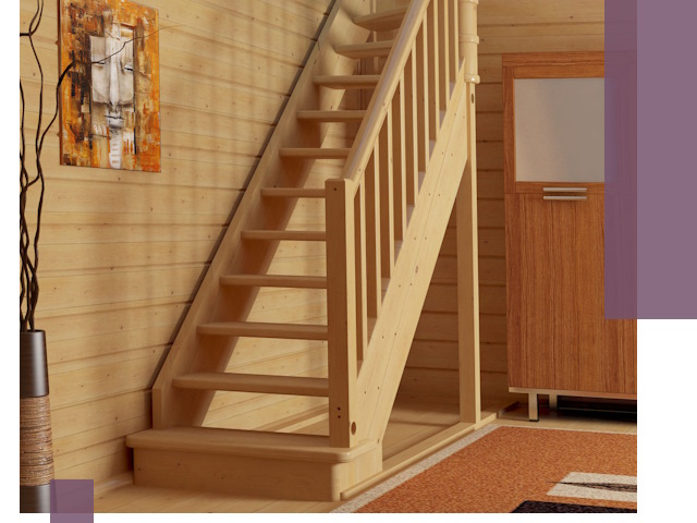 Лестницы эконом класса под ключ в Златоусте — недорого и быстро