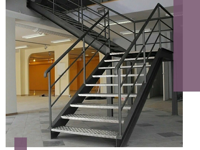 Лестницы для офиса в Златоусте: изготовление, монтаж, демонтаж