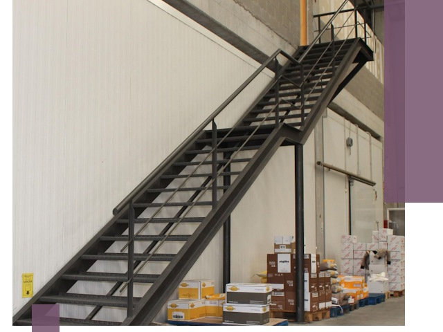 Лестницы для производства в Златоусте — изготовление и монтаж