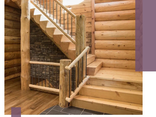 Лестницы в баню под заказ и профессиональный монтаж в Златоусте