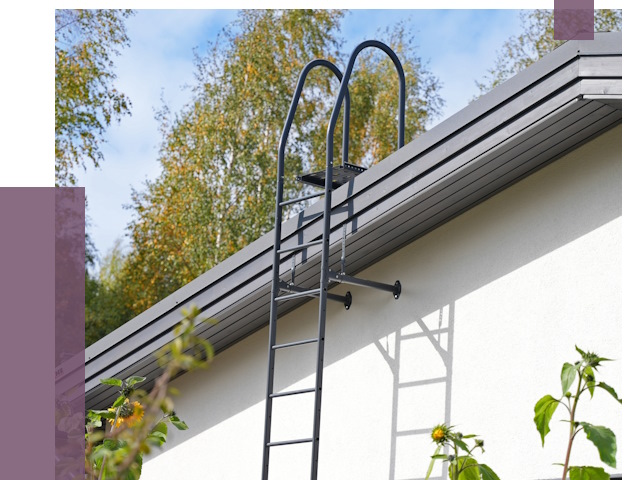 Лестницы на крышу в Златоусте от 19280 руб. — монтаж и монтаж ПРОЛЁТ-Злт