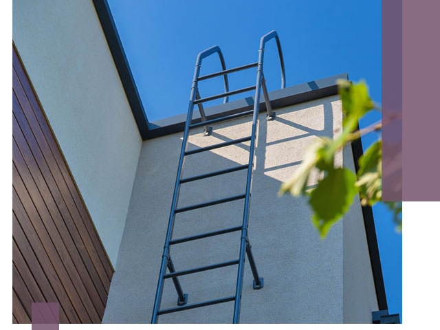 Лестницы на крышу в Златоусте — изготовление, монтаж, демонтаж