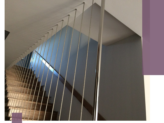 Тросовые перила под ключ в Златоусте — производство и монтаж