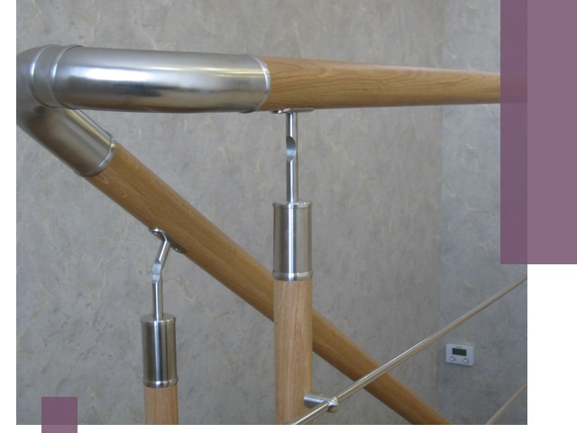 Комбинированные перила на заказ в Златоусте — монтаж и производство