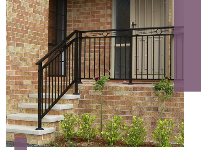 Уличные перила из металла под ключ в Златоусте