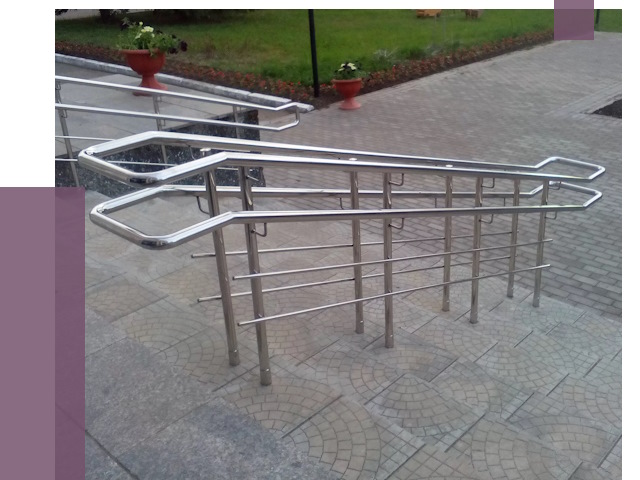 Перила для инвалидов в Златоусте от 7650 руб. под ключ | ПРОЛЁТ-Злт