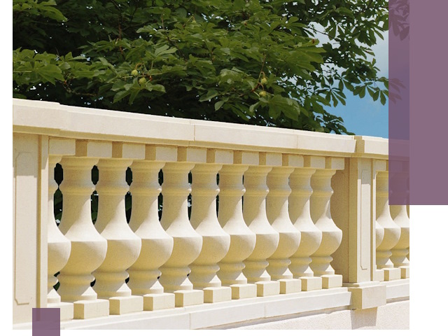 Установка балюстрады в Златоусте: изготовление и монтаж под ключ