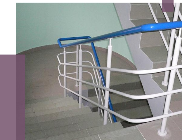 Перила в подъезде в Златоусте — установка и замена от 7475 руб. | ПРОЛЁТ-Злт