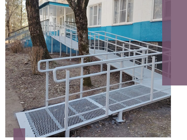 Пандусы под ключ в Златоусте: изготовление, монтаж и демонтаж