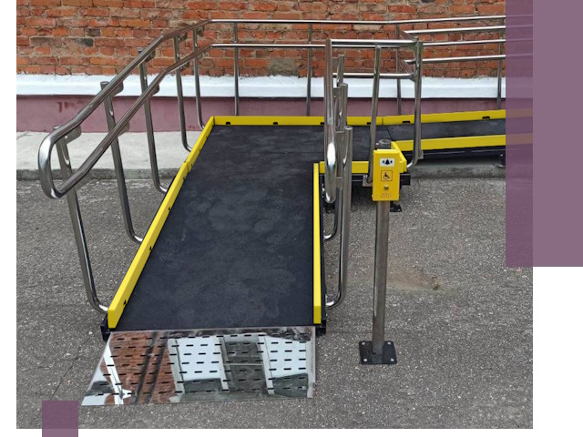 Изготовление наклонных пандусов для инвалидов в Златоусте