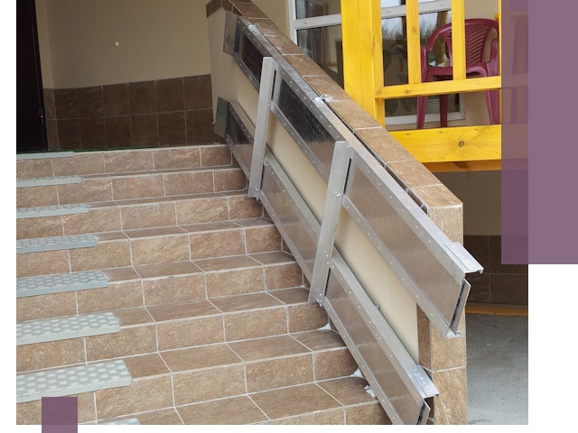 Откидные пандусы под ключ в Златоусте — монтаж и демонтаж