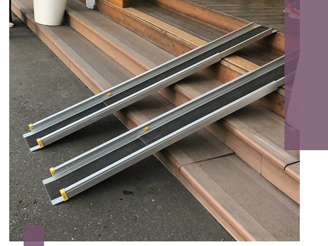 Телескопические пандусы под ключ в Златоусте — изготовление и монтаж