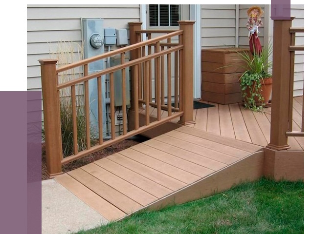 Пандус на крыльцо в Златоусте под ключ от 7836 руб.