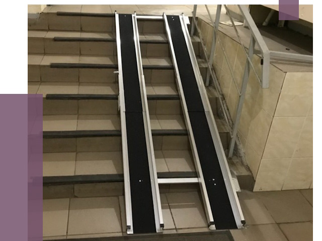 Установка пандуса в подъезд в Златоусте от 8042 руб. под ключ | ПРОЛЁТ-Злт