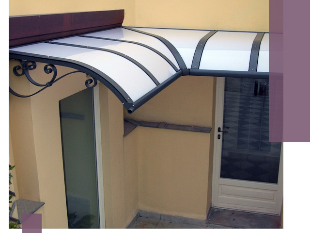 Монтаж козырьков любой сложности в Златоусте под ключ