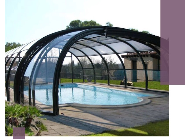 Навесы для бассейна в Златоусте: изготовление и монтаж под ключ