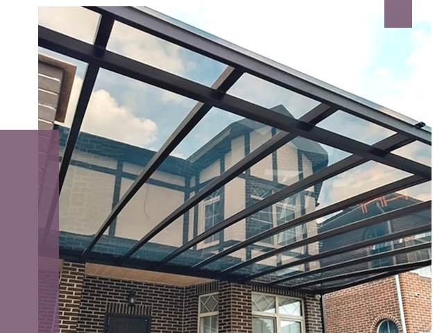 Навесы из поликарбоната в Златоусте от 8681 руб. под ключ — ПРОЛЁТ-Злт