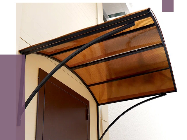 Недорогие козырьки в Златоусте от 7650 руб.  | ПРОЛЁТ-Злт