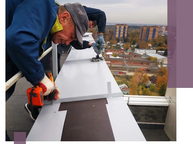 Монтаж парапетов в Златоусте — установка прочных металлических ограждений