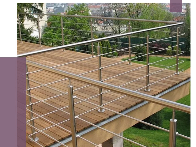 Алюминиевые парапеты в Златоусте под ключ от 7836 руб. 