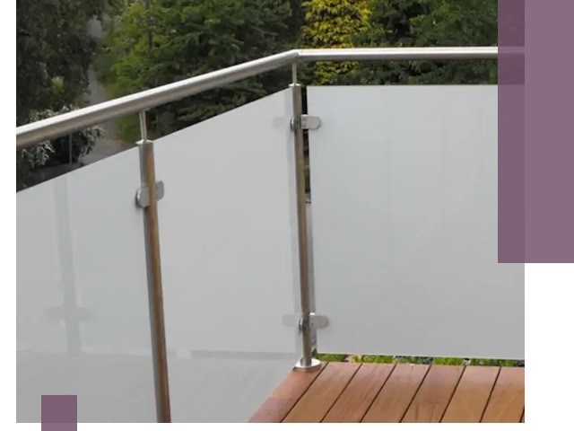 Алюминиевые парапеты для балконов и террас в Златоусте