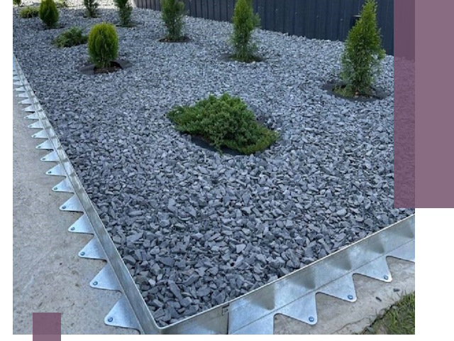 Оцинкованные металлические бордюры под заказ в Златоусте