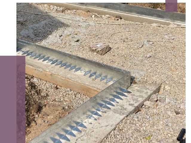 Нержавеющие бордюры в Златоусте от 4846 руб. под ключ | ПРОЛЁТ-Злт