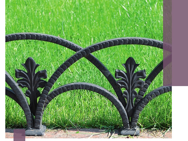 Декоративные металлические бордюры под ключ в Златоусте