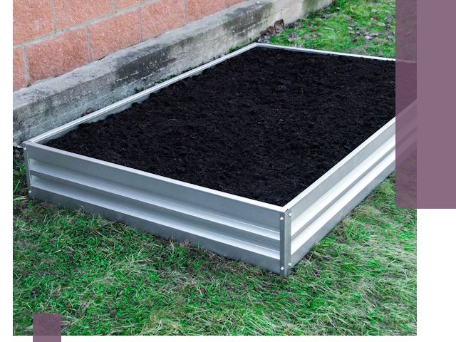 Металлические бордюры для грядок в Златоусте: прочность и аккуратность