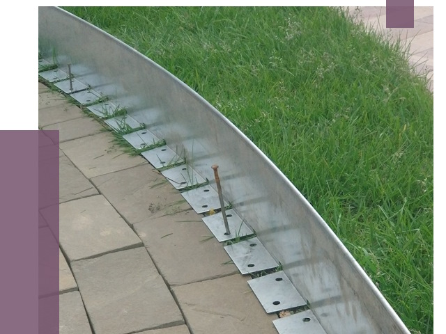 Металлические бордюры для тротуаров в Златоусте от 8764 руб.