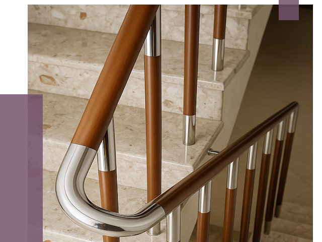 Монтаж поручней в Златоусте от 9795 руб. монтаж под ключ | ПРОЛЁТ-Злт