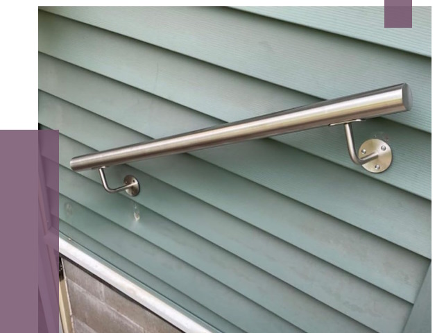 Поручни из нержавеющей стали в Златоусте от 7733 руб.  | ПРОЛЁТ-Злт