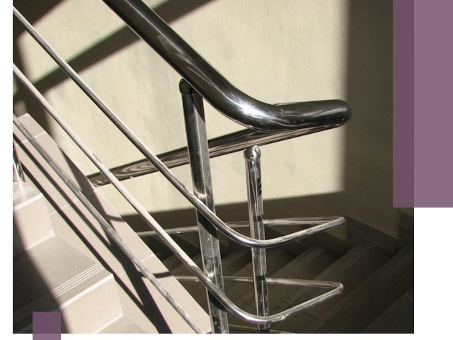 Поручни из нержавеющей стали под ключ в Златоусте