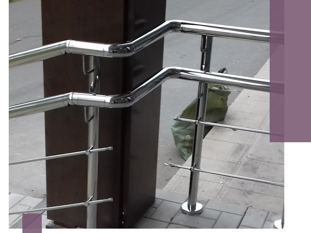 Монтаж поручней из нержавеющей стали в Златоусте качественно и быстро